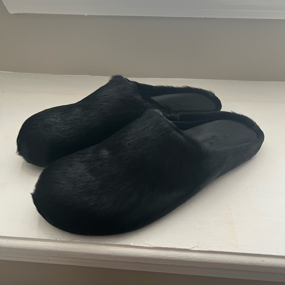 Marni Black Mule Slides Size 9.5